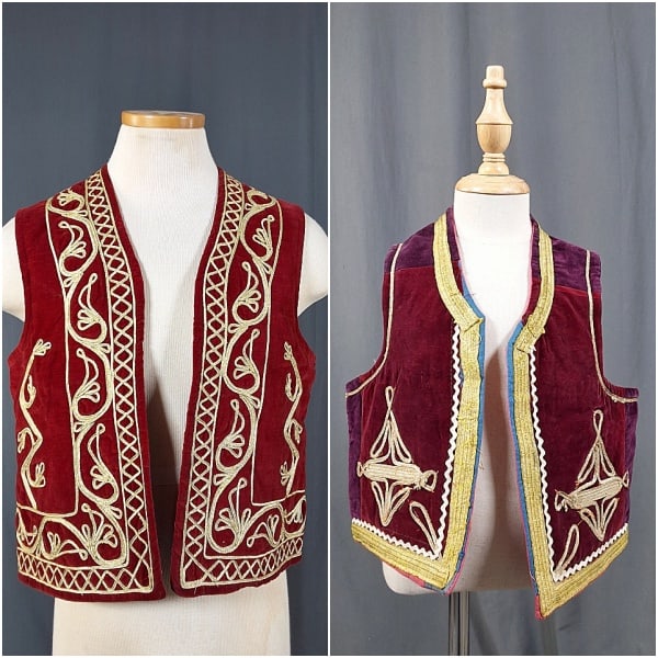 2 Traditional Afghan Vests (1 of 15)