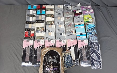 Group of 40 Vintage Hosiery in Packages