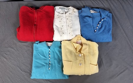 5 Vintage Sweaters - Garland, more