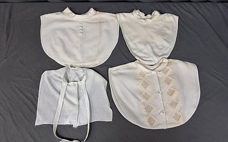 4 Vintage Detachable Collars