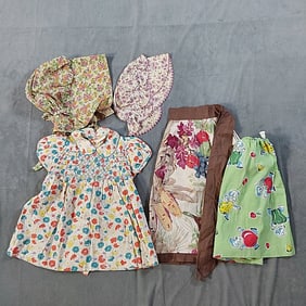 Vintage Bonnet, Apron and more