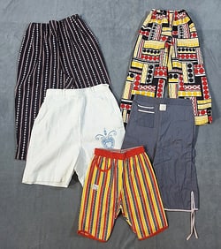 5 Pairs of Vintage c1960 Girls Shorts