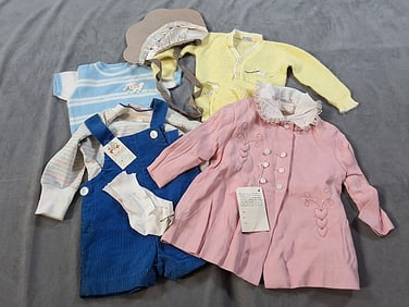 Vintage c1950-60s Baby Clothes