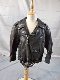 Vintage 1980s Childs Motorcycle Jacket