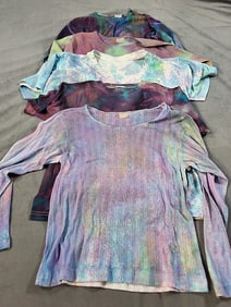 5 Hippie Tie Dyed Tee Shirts - Sandra Rubel