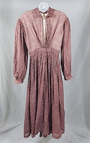 Antique Late 19th c. Woman's Work Dress
