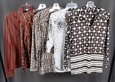 5 Vintage 1960-70s Tops - Givenchy