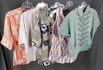 5 Vintage 1950-60s Tops and Blouses