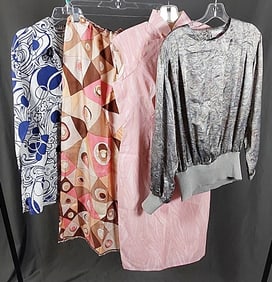 5 Vintage 1960-70s Printed Garments - MCM