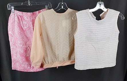 3 Vintage 1960-70s Garments