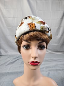 Vintage Schiaparelli Feather Hat