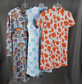 3 Vintage c1960 Dresses
