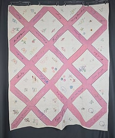 Antique 1926 Friendship Quilt