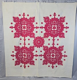Antique 1896 Scherenschnitte Quilt