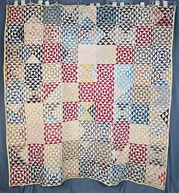 Antique c1890 Minnesota Variation Quilt