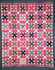 Multigenerational c1900 T Quilt