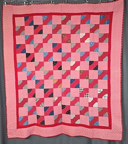 Antique c1900 Bow Tie Quilt