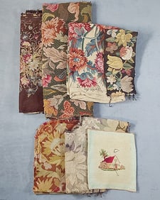 8 Pieces - Tapestry and Needlepoint