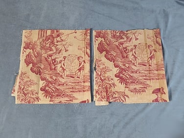 Apotheosis of Franklin and Washington Toile