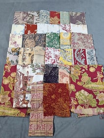 Vintage Colorful 20th Century Toiles