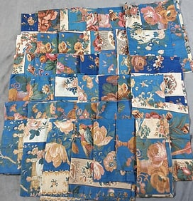 Antique Prussian Blue Cotton Fabrics