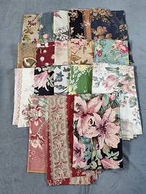 Vintage Cotton Cretonne Fabric