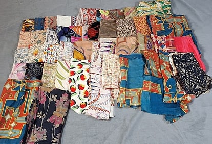Antique c1920 Fabric Swatches
