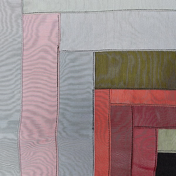 5 Antique Silk Quilt Blocks (1 of 15)