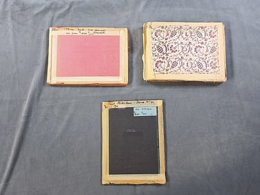 3 Swatch Books - 1890-1900