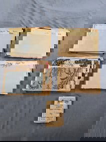 5 Swatch Books - 1860-1940