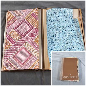 1970s Quadrille Wallpaper Book - Volume 3