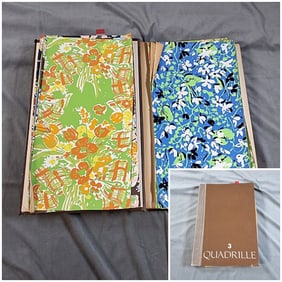 1970s Quadrille Wallpaper Book - Volume 3 - Florals