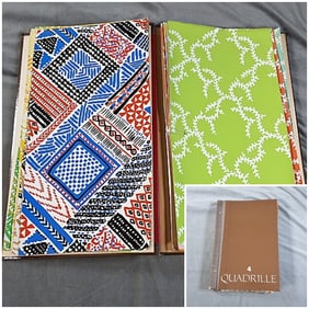 1970s Quadrille Wallpaper Book - Volume 4