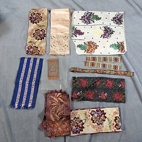 Collection of Vintage Jacquard Ribbons
