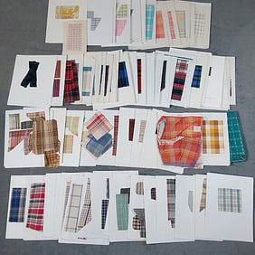 Antique and Vintage Fabric Swatches