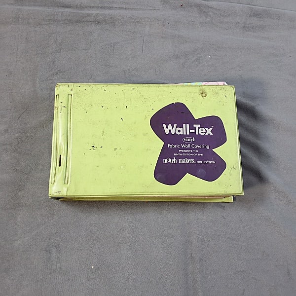 Vintage 1960-70 Wall Tex Wall Paper Book (1 of 17)