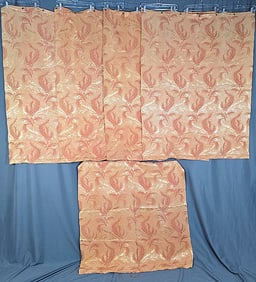 Vintage c1940 Rayon Curtains