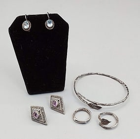 Group of Mixed Sterling Jewelry