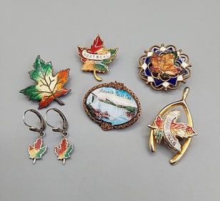Vintage and Antique Canada Souvenir Jewelry