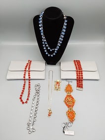 Group of Vintage 1960s Costume Jewelry