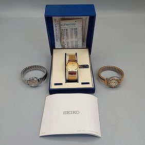 Group of 3 Vintage Wrist Watches