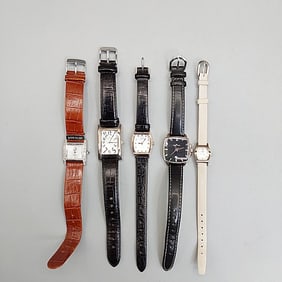 Group of 5 Ladies Anne Klein Quartz Watches