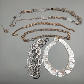 5 Vintage Necklaces