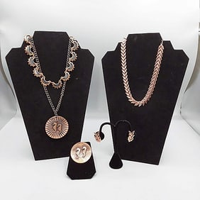 Group of Vintage Copper Jewelry