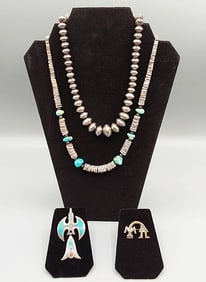 Navajo and Native American Silver Jewelry