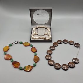 Stone and Pearl Jewelry