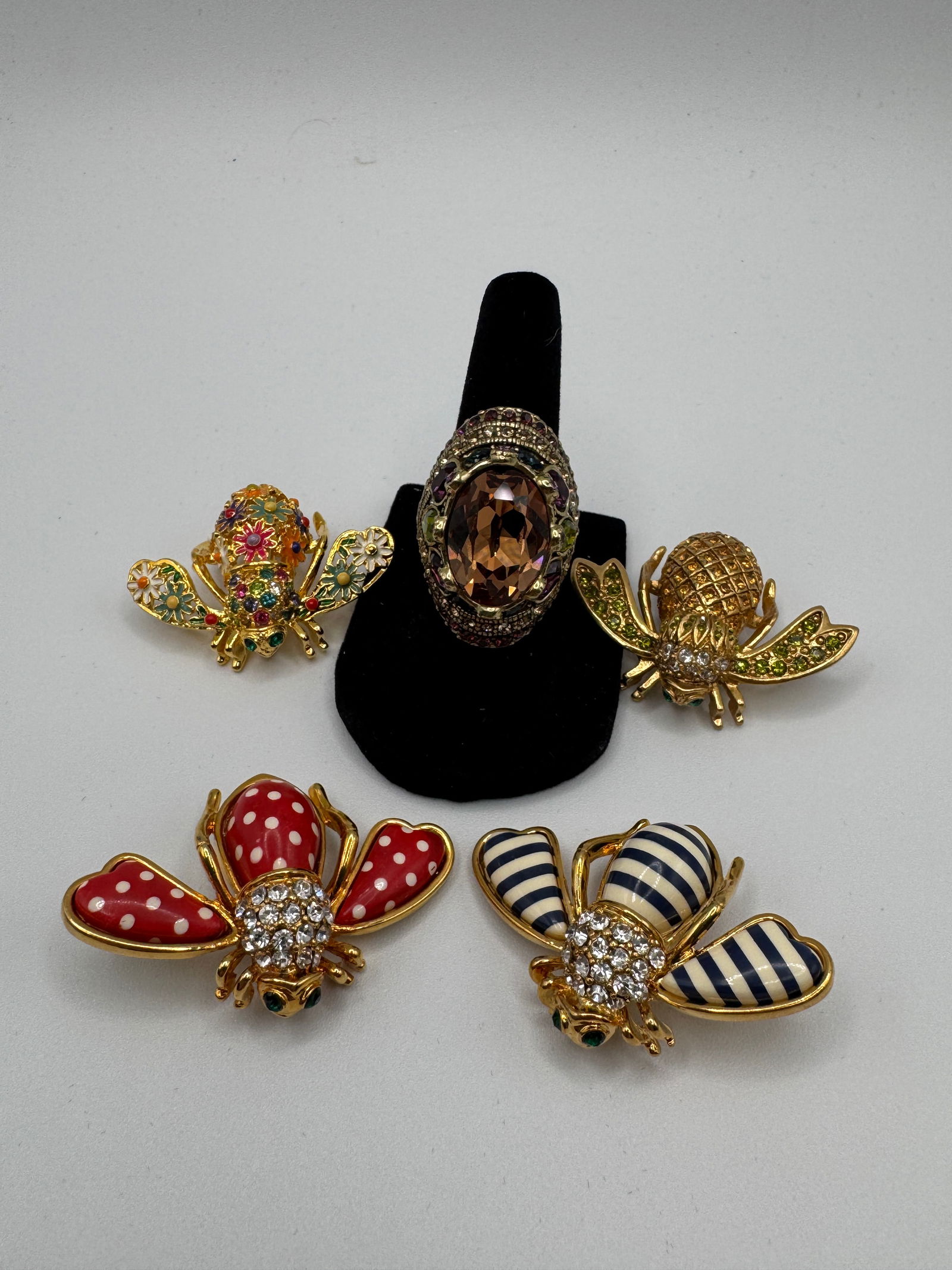 Joan Rivers Bee Pins and Daus (1 of 9)