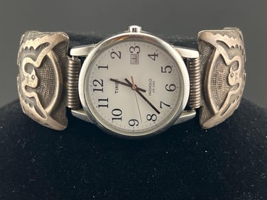 Begay Southwestern Silver Watch Band