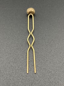 14K Hair Pin