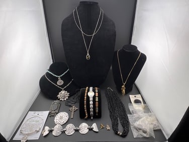 Costume Jewelry and Buttons